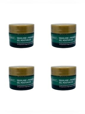 Biossance Squalane + Probiotic Gel Face Moisturizer - 4 Count - 0.5 fl oz x 4